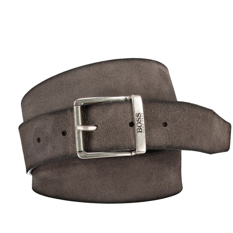 Gürtel Joni Bundweite 105 CM Medium Grey, Farbe: grau, Marke: BOSS, EAN: 4029053558210, Bild 1 von 3