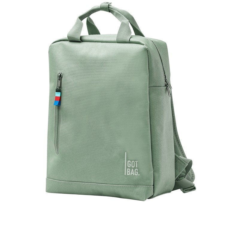 Rucksack Daypack Reef, Farbe: grün/oliv, Marke: Got Bag, EAN: 4260483880193, Abmessungen in cm: 28x36x12, Bild 2 von 10