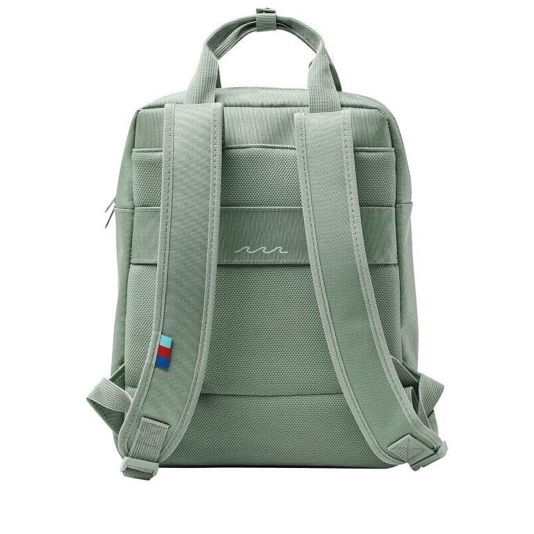 Rucksack Daypack Reef, Farbe: grün/oliv, Marke: Got Bag, EAN: 4260483880193, Abmessungen in cm: 28x36x12, Bild 4 von 10