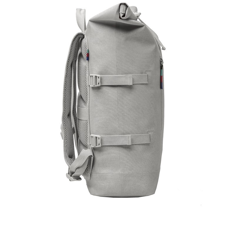 Rucksack Rolltop Stone, Farbe: grau, Marke: Got Bag, EAN: 4260483880278, Abmessungen in cm: 33x43x16, Bild 3 von 11