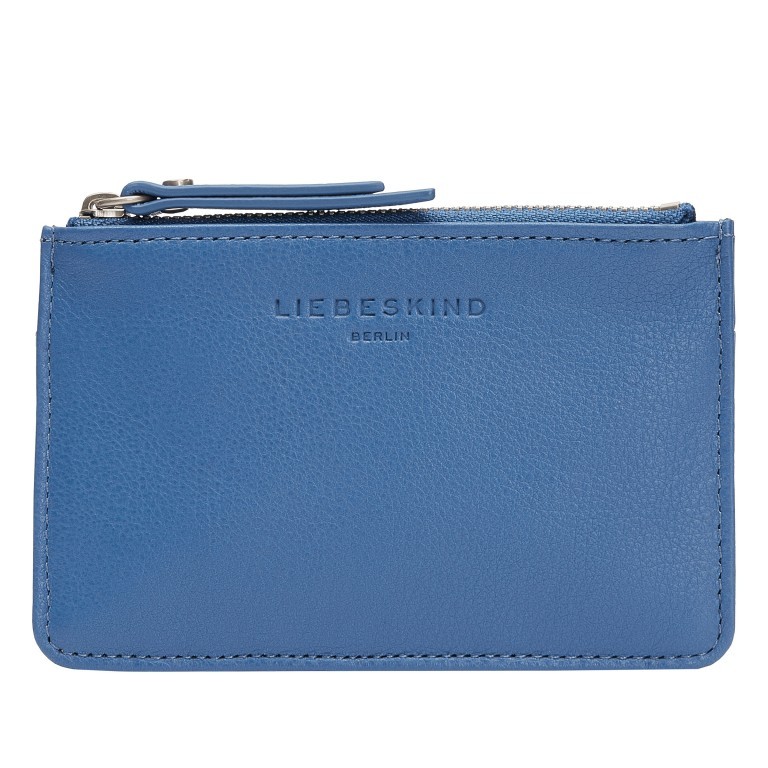 Geldbörse Basic Stella Retro Denim, Farbe: blau/petrol, Marke: Liebeskind Berlin, EAN: 4064657269780, Abmessungen in cm: 13.5x9x0.5, Bild 1 von 4