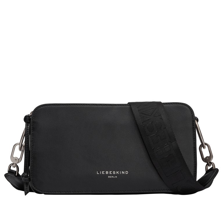 Umhängetasche Clarice2 Crossbody Bag M Black, Farbe: schwarz, Marke: Liebeskind Berlin, EAN: 4064657272445, Abmessungen in cm: 27x15x8, Bild 1 von 5