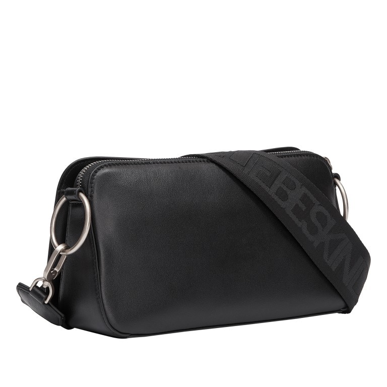 Umhängetasche Clarice2 Crossbody Bag M Black, Farbe: schwarz, Marke: Liebeskind Berlin, EAN: 4064657272445, Abmessungen in cm: 27x15x8, Bild 2 von 5