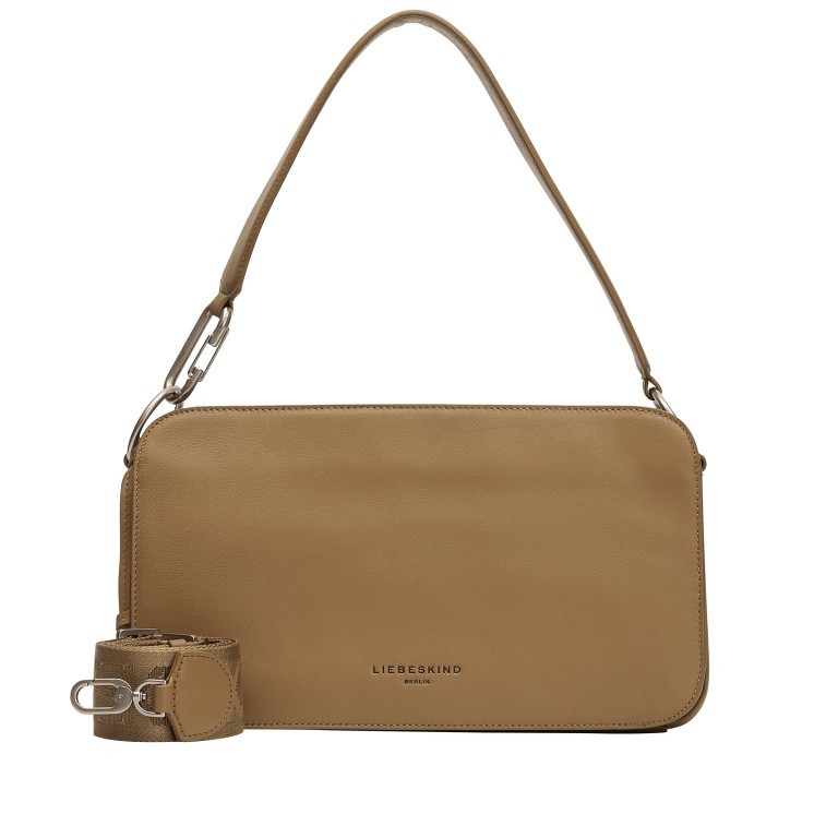 Handtasche Clarice2 Hobo M Sepia, Farbe: cognac, Marke: Liebeskind Berlin, EAN: 4064657272414, Abmessungen in cm: 33x19x10, Bild 1 von 5