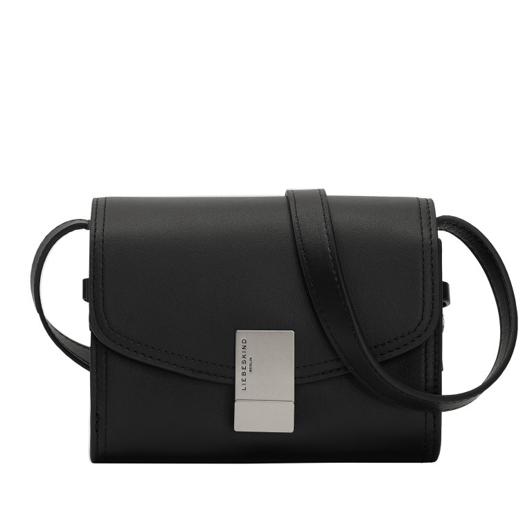 Umhängetasche Flare Empire Black, Farbe: schwarz, Marke: Liebeskind Berlin, EAN: 4064657273664, Abmessungen in cm: 17x14x6, Bild 1 von 5