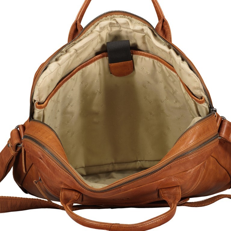 Aktentasche Cognac, Farbe: cognac, Marke: Hausfelder Manufaktur, EAN: 4065646004962, Abmessungen in cm: 41x29x10, Bild 7 von 7