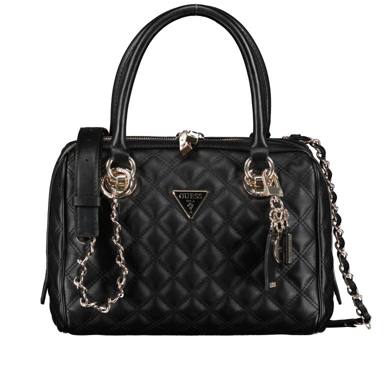 Handtasche Cessily Black, Farbe: schwarz, Marke: Guess, EAN: 0190231498360, Abmessungen in cm: 26x19x11, Bild 1 von 7