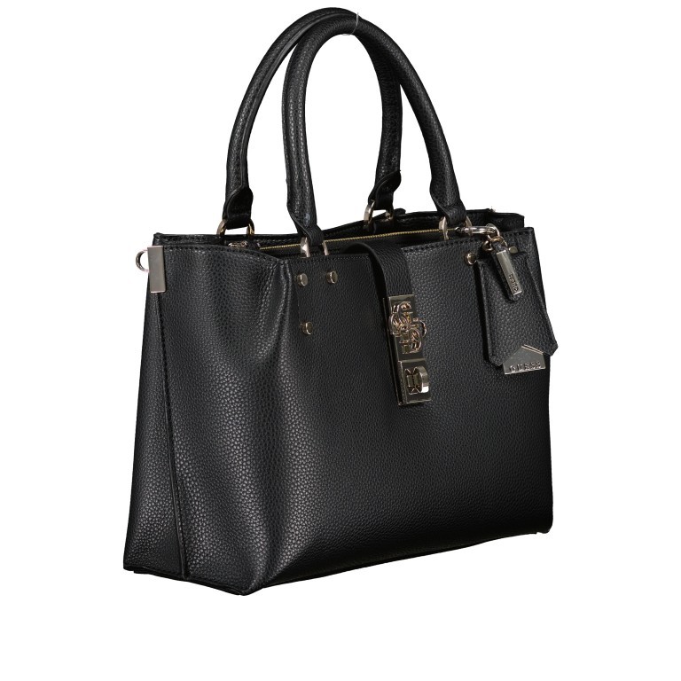 Handtasche Albury Black, Farbe: schwarz, Marke: Guess, EAN: 0190231486022, Abmessungen in cm: 29x21x10, Bild 2 von 8