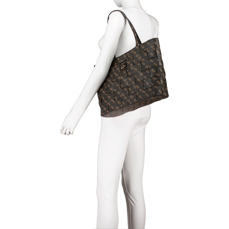 Shopper Liberty City Brown Logo, Farbe: braun, Marke: Guess, EAN: 0190231475620, Abmessungen in cm: 37x29x11, Bild 5 von 7