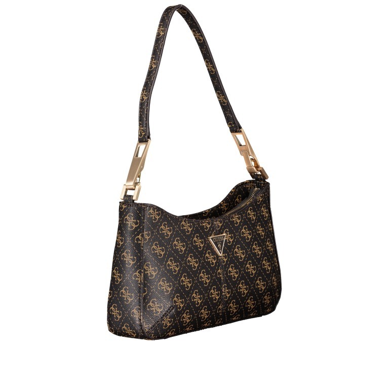 Tasche Logo Layla Brown Logo, Farbe: braun, Marke: Guess, EAN: 0190231485018, Abmessungen in cm: 28x18x6, Bild 2 von 6