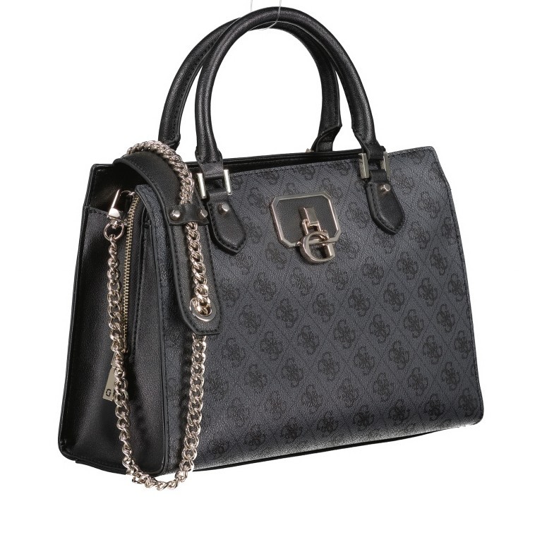 Shopper Alisa Coal, Farbe: schwarz, Marke: Guess, EAN: 0190231486381, Abmessungen in cm: 31.5x23x13, Bild 2 von 9