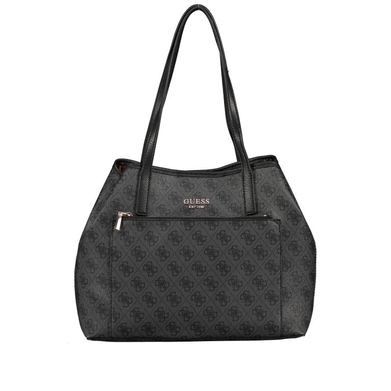 Shopper Vikky Bag in Bag Coal Logo, Farbe: schwarz, Marke: Guess, EAN: 0190231480204, Bild 1 von 14