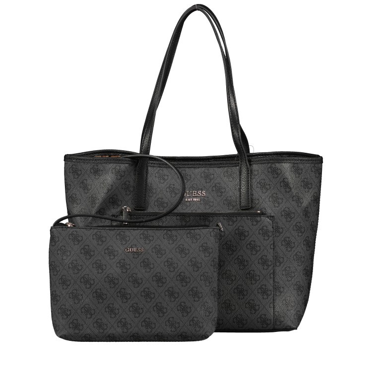 Shopper Vikky Bag in Bag Coal Logo, Farbe: schwarz, Marke: Guess, EAN: 0190231480204, Bild 12 von 14