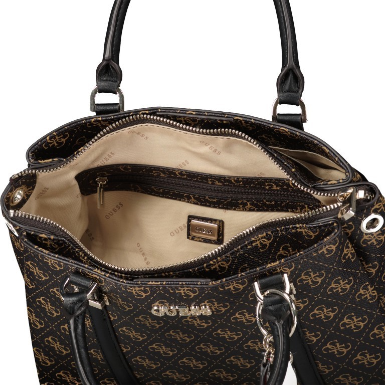 Handtasche Washington Brown Multi, Farbe: braun, Marke: Guess, EAN: 0190231480280, Abmessungen in cm: 29x24x12, Bild 7 von 9