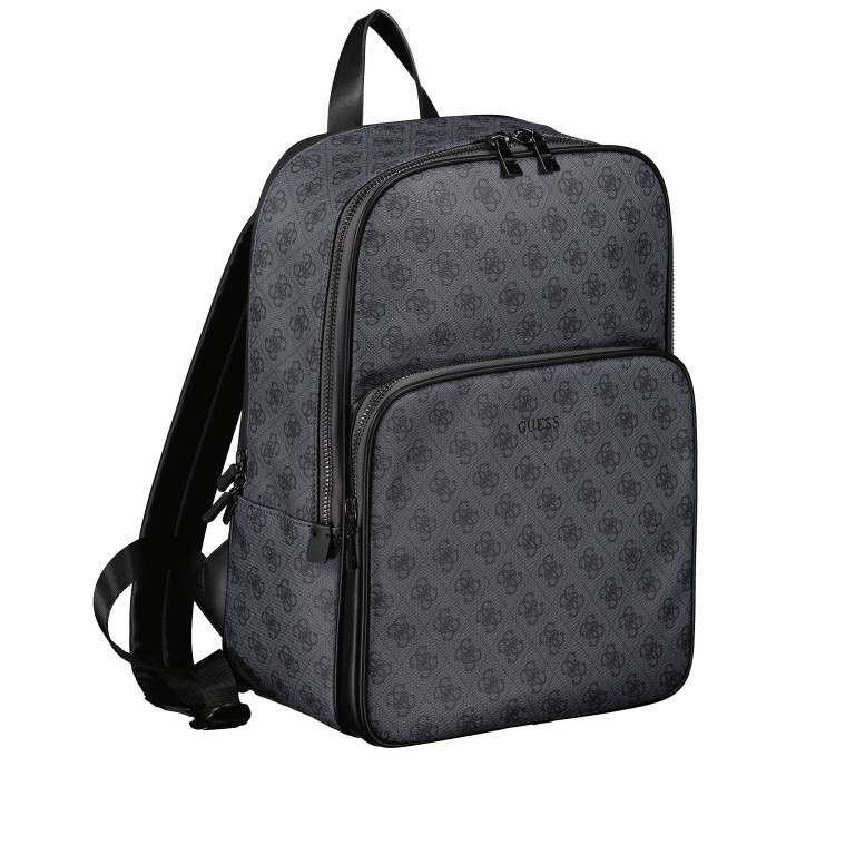 Rucksack Vezzola mit Tablet- und Laptopfach Black, Farbe: schwarz, Marke: Guess, EAN: 7620207009250, Abmessungen in cm: 29x40x17, Bild 2 von 11