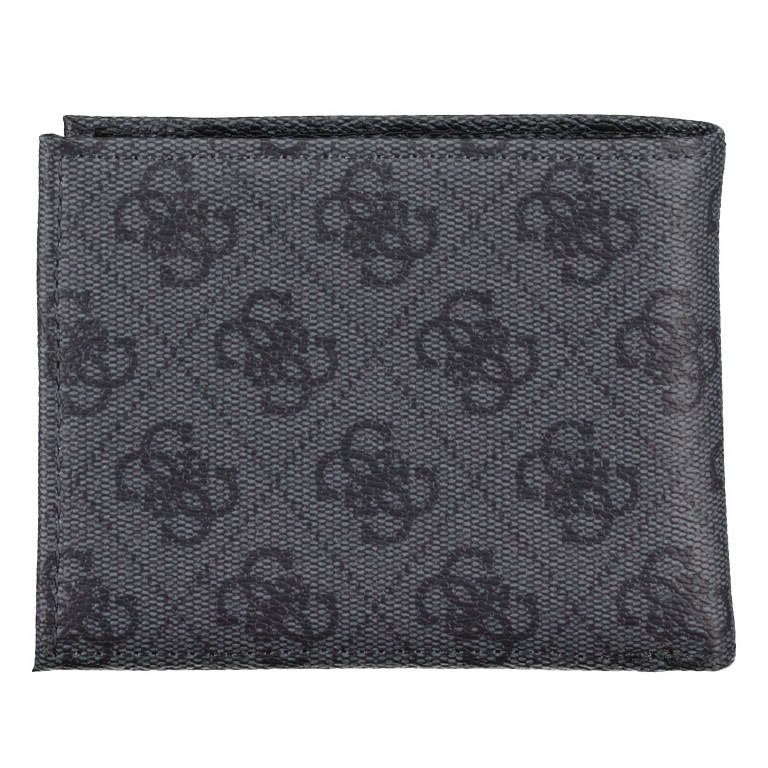 Geldbörse Vezzola Black, Farbe: schwarz, Marke: Guess, EAN: 7618483265088, Abmessungen in cm: 12x9.5x1.5, Bild 2 von 3