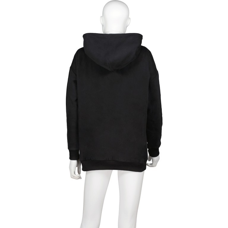 Sweatshirt Hoodie 252000 mit Kapuze und Logostickerei Größe M Clay Grey, Farbe: grau, Marke: AIGNER, EAN: 4055539393792, Bild 4 von 4