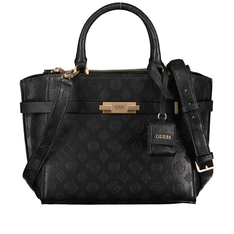 Handtasche Bea Black, Farbe: schwarz, Marke: Guess, EAN: 0190231488446, Abmessungen in cm: 27.5x23x12, Bild 1 von 8