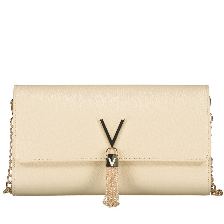 Umhängetasche Divina Beige, Farbe: beige, Marke: Valentino Bags, EAN: 8052790711835, Abmessungen in cm: 27x16x6, Bild 1 von 6