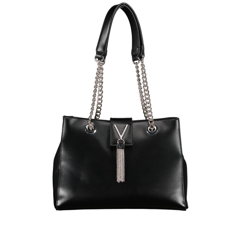 Shopper Divina Nero, Farbe: schwarz, Marke: Valentino Bags, EAN: 8058043449647, Abmessungen in cm: 30.5x22x10, Bild 1 von 6