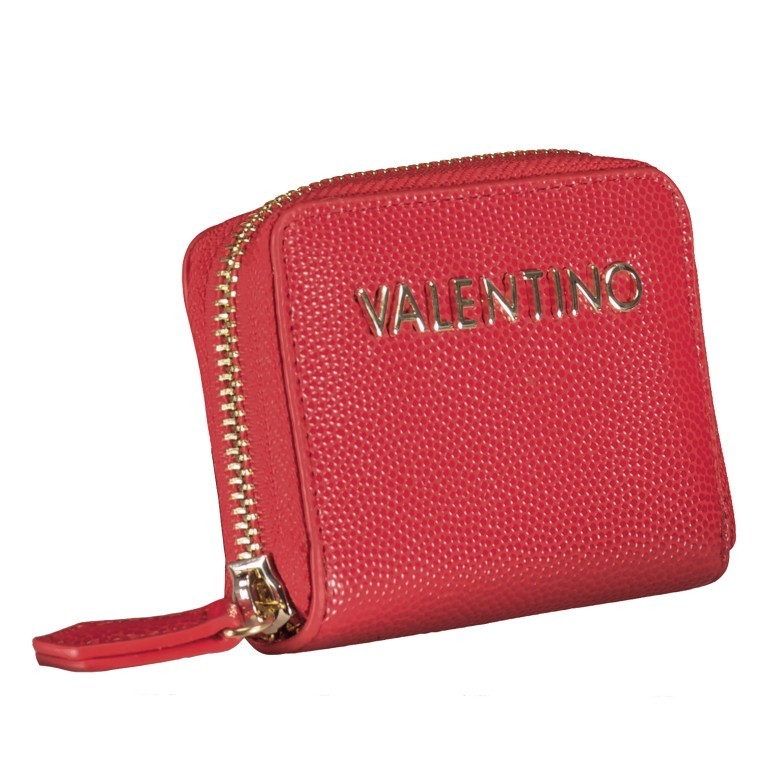 Geldbörse Divina Rosso, Farbe: rot/weinrot, Marke: Valentino Bags, EAN: 8052790177884, Abmessungen in cm: 10x8x2, Bild 2 von 4