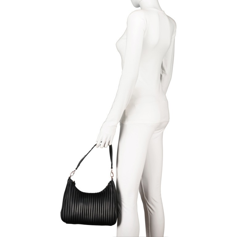 Tasche Abete Nero, Farbe: schwarz, Marke: Valentino Bags, EAN: 8058043514321, Abmessungen in cm: 27x22x11, Bild 4 von 8