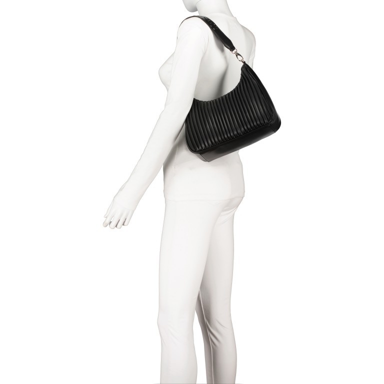 Tasche Abete Nero, Farbe: schwarz, Marke: Valentino Bags, EAN: 8058043514321, Abmessungen in cm: 27x22x11, Bild 5 von 8