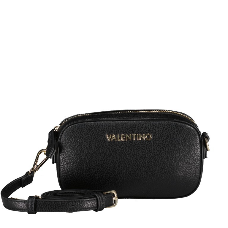 Umhängetasche Eco-friendly Special Martu Nero, Farbe: schwarz, Marke: Valentino Bags, EAN: 8058043505312, Abmessungen in cm: 19x11x5, Bild 1 von 6