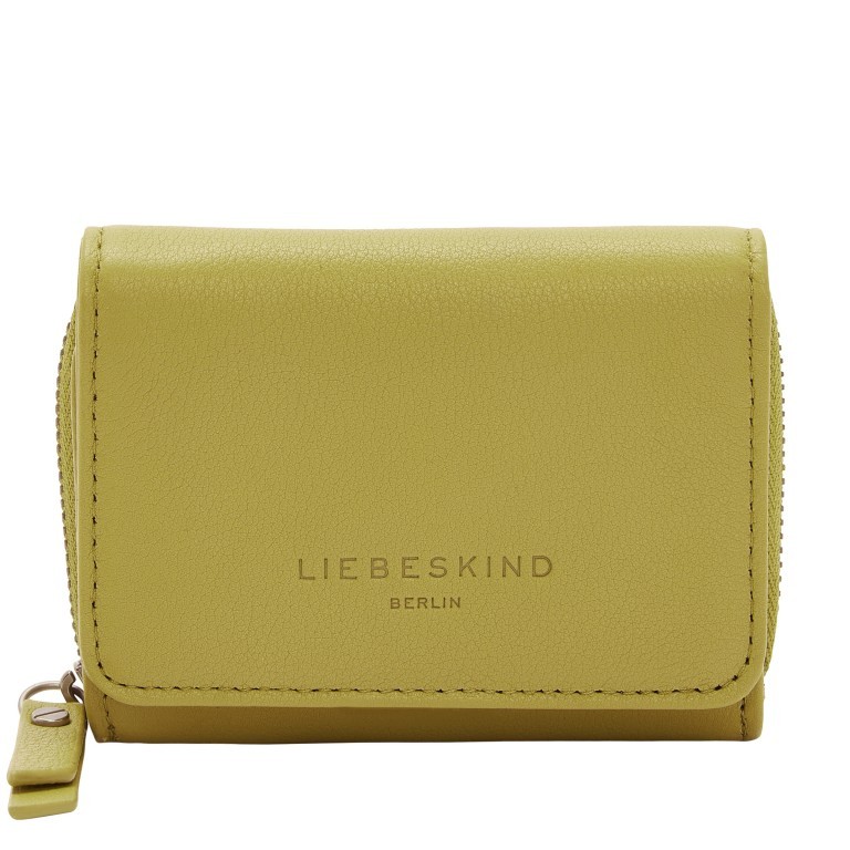 Geldbörse Basic Pablita Wallet Fern, Farbe: gelb, Marke: Liebeskind Berlin, EAN: 4064657271554, Abmessungen in cm: 11x9x2.5, Bild 1 von 4