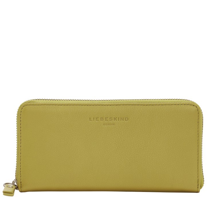 Geldbörse Basic Gigi Wallet Fern, Farbe: gelb, Marke: Liebeskind Berlin, EAN: 4064657271585, Abmessungen in cm: 19x9x2, Bild 1 von 4