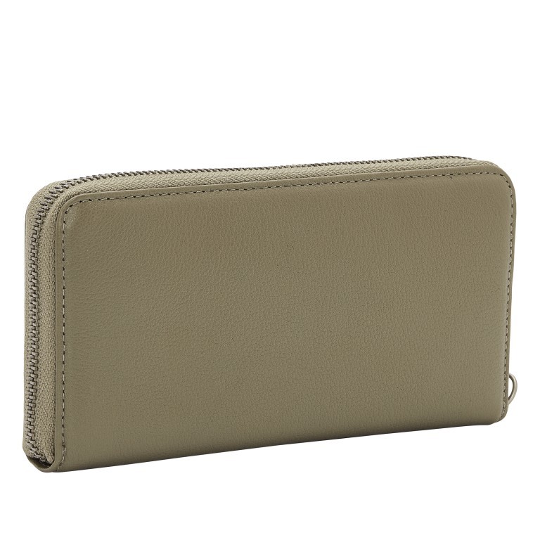 Geldbörse Basic Gigi Wallet Tea Leaf, Farbe: grün/oliv, Marke: Liebeskind Berlin, EAN: 4064657271561, Abmessungen in cm: 19x9x2, Bild 2 von 4