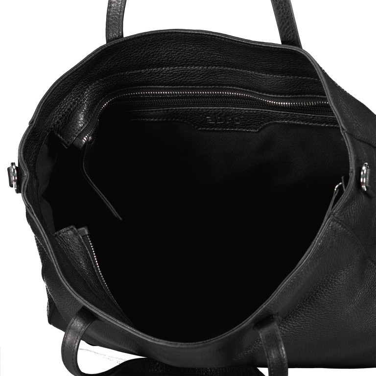 Handtasche Dalia Jamie Black Nickel, Farbe: schwarz, Marke: Abro, EAN: 4061724751605, Abmessungen in cm: 36x30x13, Bild 7 von 7