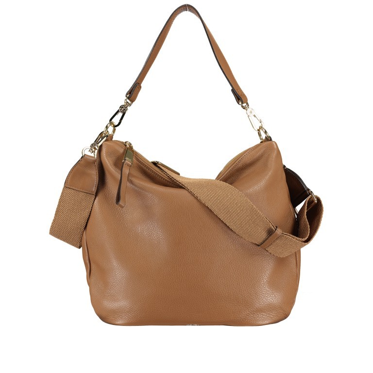 Beuteltasche Dalia Erna S Caramel Cognac, Farbe: cognac, Marke: Abro, EAN: 4061724773287, Abmessungen in cm: 21x16x5, Bild 1 von 7