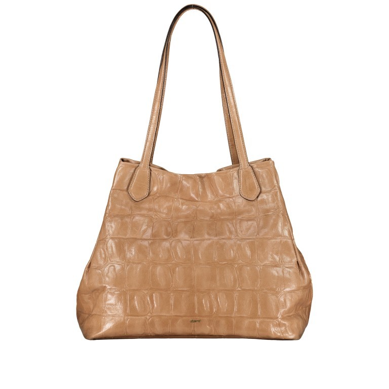 Shopper Kroko Lou Big Nude, Farbe: rosa/pink, Marke: Abro, EAN: 4061724776295, Abmessungen in cm: 34.5x30x18, Bild 1 von 8