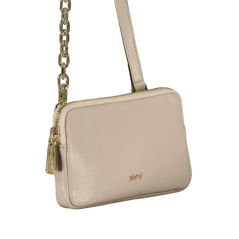 Handytasche Dalia Crossbody Bag Sahara, Farbe: beige, Marke: Abro, EAN: 4061724742054, Abmessungen in cm: 17x10x2, Bild 2 von 6