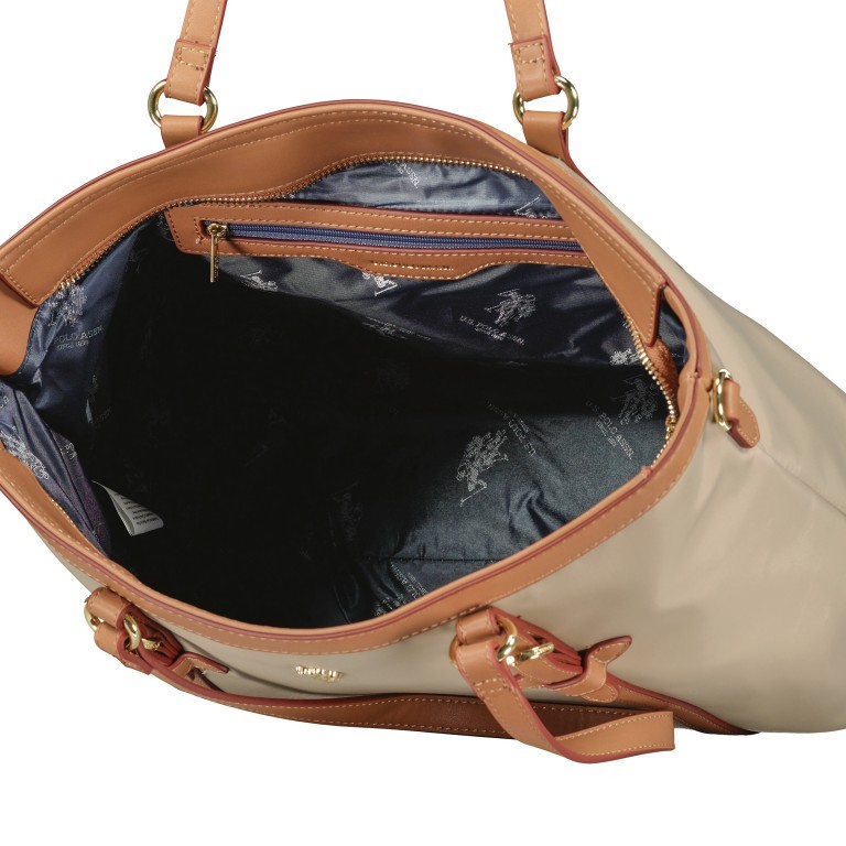 Shopper Houston Grey, Farbe: grau, Marke: U.S. Polo Assn., EAN: 8052792837540, Abmessungen in cm: 33x29x12, Bild 7 von 7