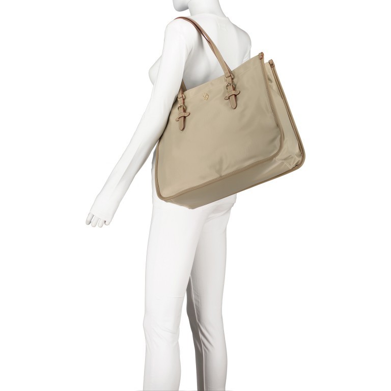 Handtasche Houston Shopping Bag L Light Taupe, Farbe: beige, Marke: U.S. Polo Assn., EAN: 8052792976621, Abmessungen in cm: 40.32x18x0, Bild 4 von 5