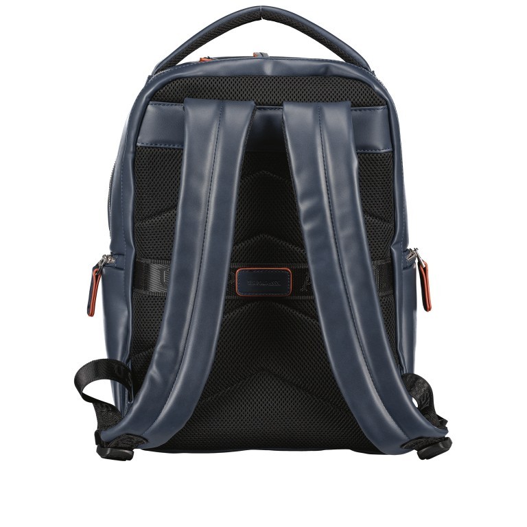 Rucksack Cambridge mit Laptopfach 13 Zoll Navy, Farbe: blau/petrol, Marke: U.S. Polo Assn., EAN: 8052792920419, Abmessungen in cm: 30x43x15, Bild 4 von 7