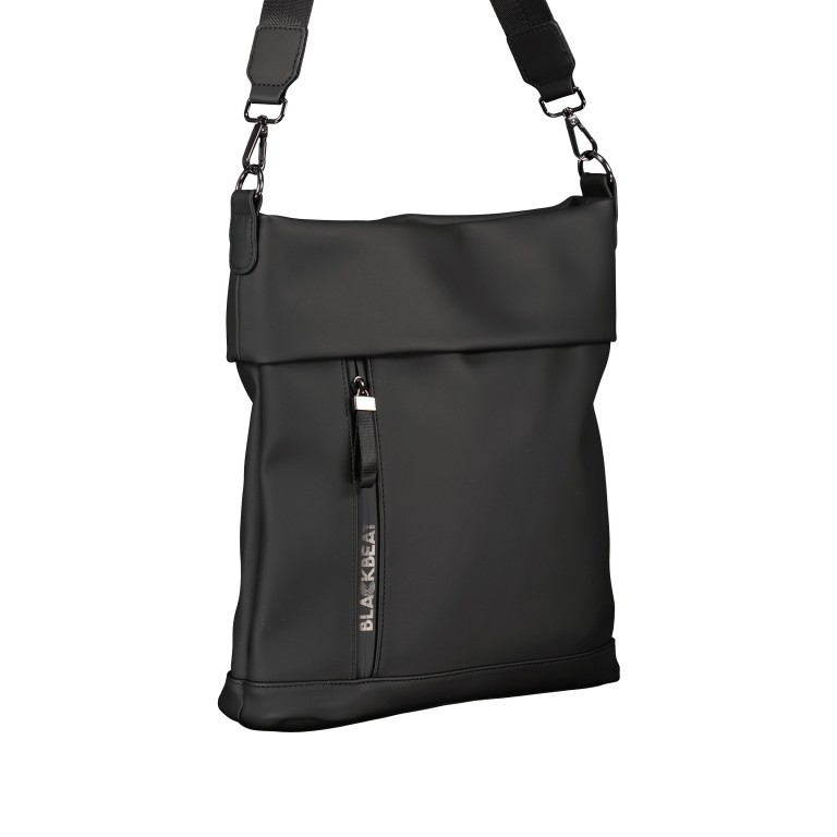 Umhängetasche Anja Black, Farbe: schwarz, Marke: Blackbeat, EAN: 4251672795510, Abmessungen in cm: 28.5x31x9.5, Bild 2 von 7
