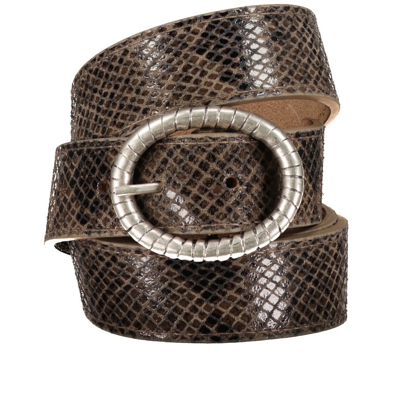 Gürtel Snake ONE-SIZE Taupe, Farbe: taupe/khaki, Marke: Hausfelder Manufaktur, Bild 1 von 4