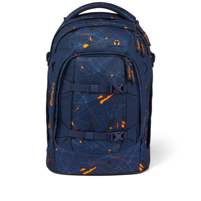 Rucksack Pack Urban Journey, Farbe: blau/petrol, Marke: Satch, EAN: 4057081102426, Abmessungen in cm: 30x45x22, Bild 1 von 12