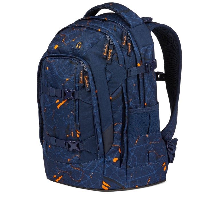 Rucksack Pack Urban Journey, Farbe: blau/petrol, Marke: Satch, EAN: 4057081102426, Abmessungen in cm: 30x45x22, Bild 2 von 12