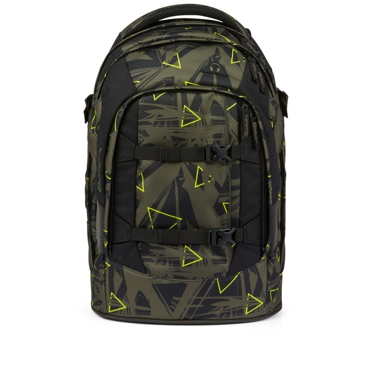 Rucksack Pack Geo Storm, Farbe: grün/oliv, Marke: Satch, EAN: 4057081102457, Abmessungen in cm: 30x45x22, Bild 1 von 11