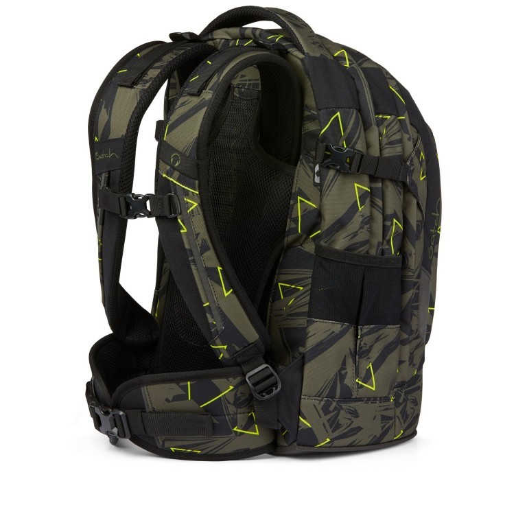 Rucksack Pack Geo Storm, Farbe: grün/oliv, Marke: Satch, EAN: 4057081102457, Abmessungen in cm: 30x45x22, Bild 6 von 11