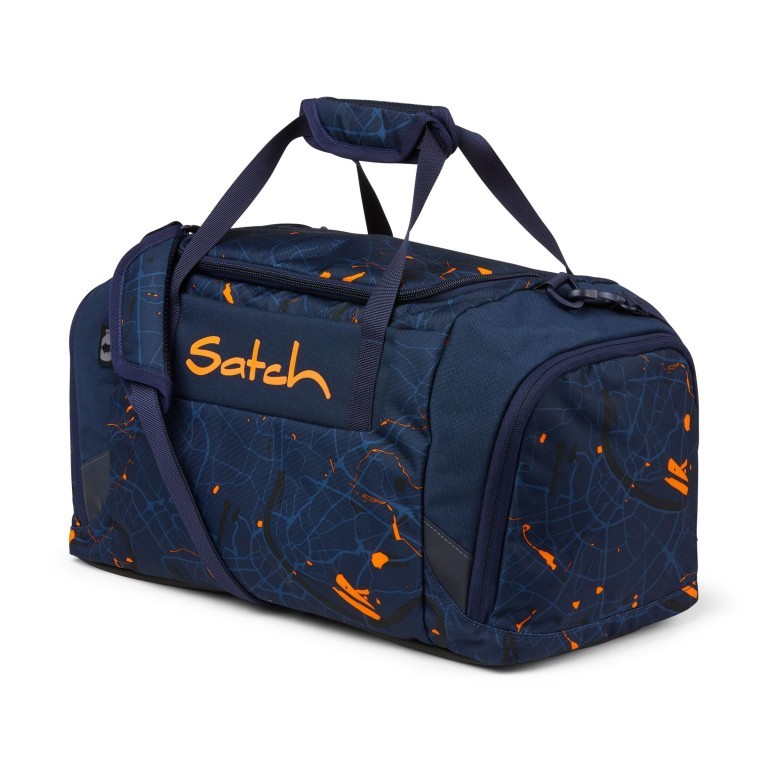 Sporttasche Urban Journey, Farbe: blau/petrol, Marke: Satch, EAN: 4057081102594, Abmessungen in cm: 45x25x25, Bild 1 von 5