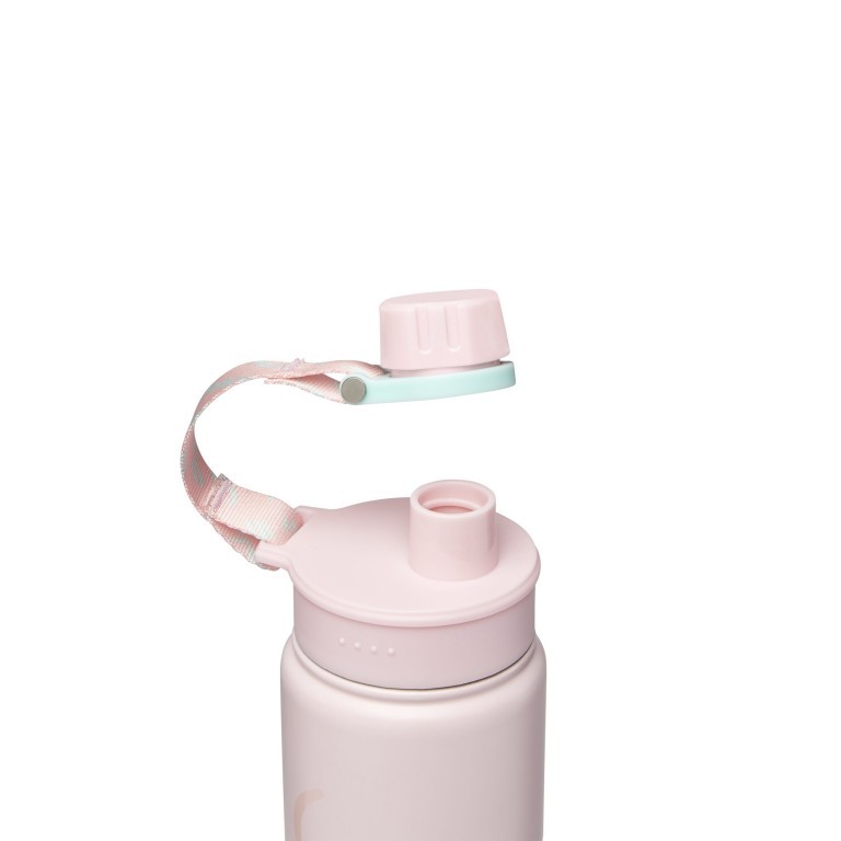 Trinkflasche Edelstahl Rose, Farbe: rosa/pink, Marke: Satch, EAN: 4057081114474, Abmessungen in cm: 7x23.5x7, Bild 3 von 5