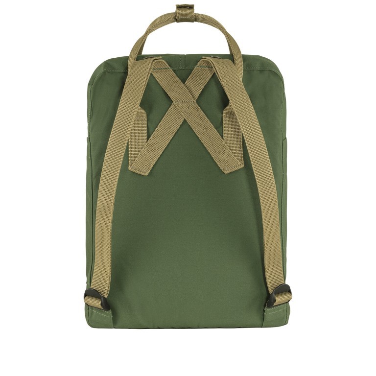 Rucksack Kånken Spruce Green Clay, Farbe: grün/oliv, Marke: Fjällräven, EAN: 7323450689834, Abmessungen in cm: 27x38x13, Bild 3 von 16