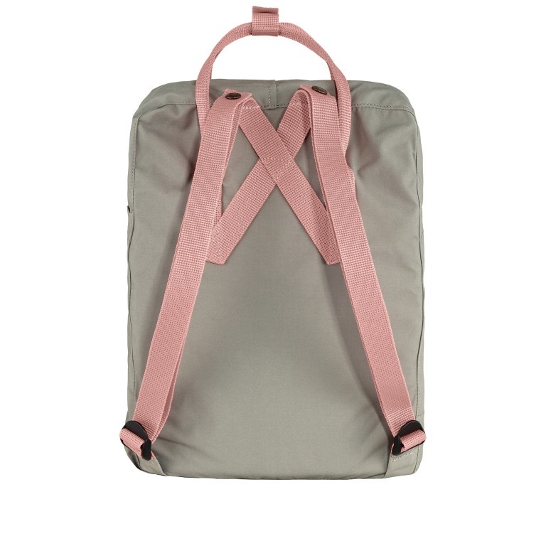 Rucksack Kånken Fog Pink, Farbe: grau, Marke: Fjällräven, EAN: 7323450731434, Abmessungen in cm: 27x38x13, Bild 3 von 16