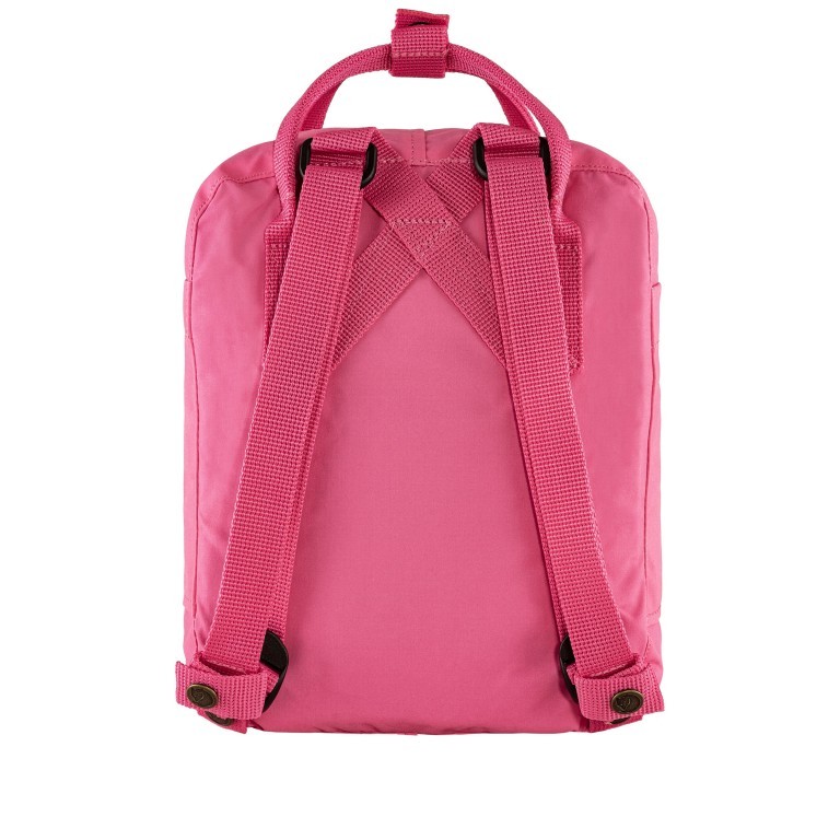 Rucksack Kånken Mini Flamingo Pink, Farbe: rosa/pink, Marke: Fjällräven, EAN: 7323450643300, Abmessungen in cm: 20x29x13, Bild 2 von 12