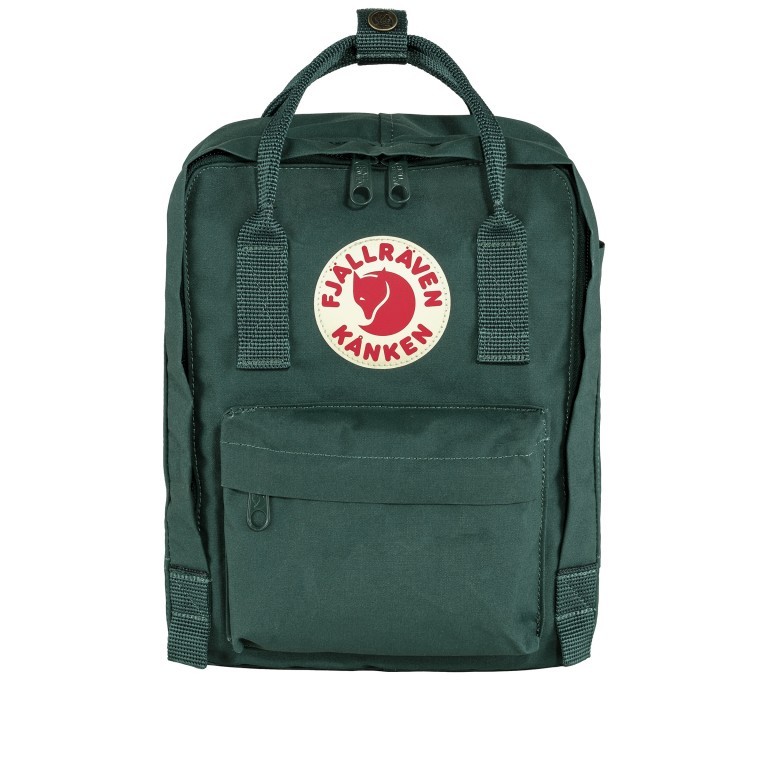 Rucksack Kånken Mini Arctic Green, Farbe: grün/oliv, Marke: Fjällräven, EAN: 7323450724337, Abmessungen in cm: 20x29x13, Bild 1 von 12